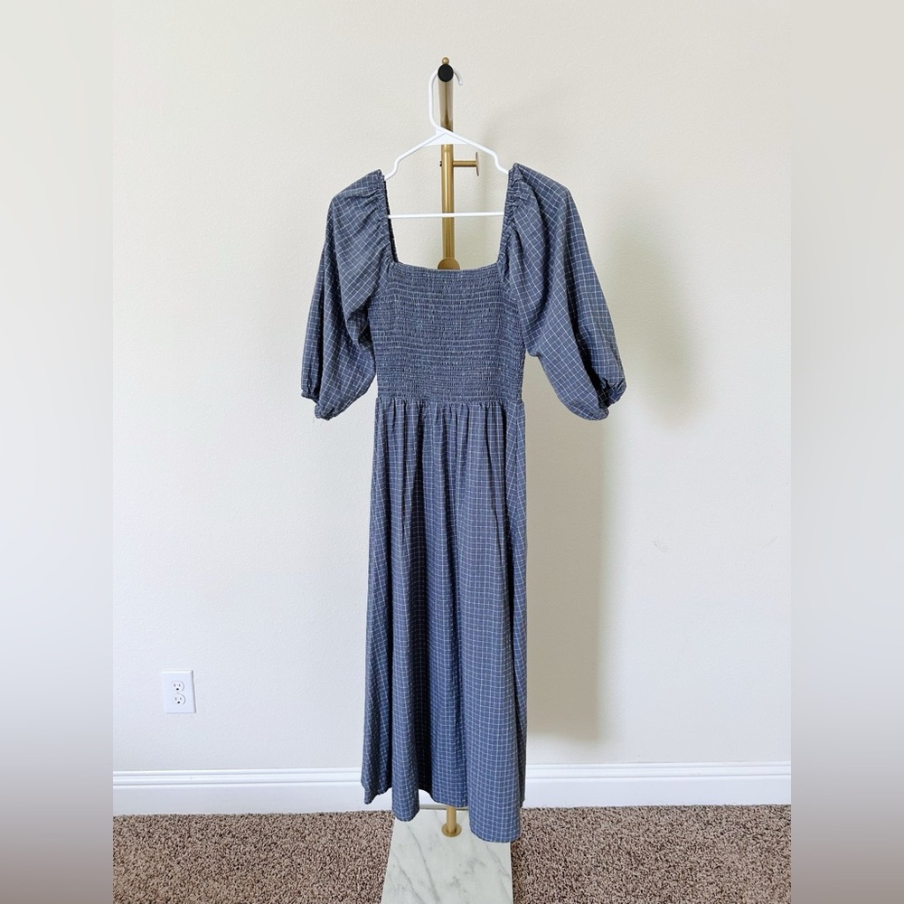 Neuflora Dusty Blue Hartselle Dress - XS - Picture 4 of 4